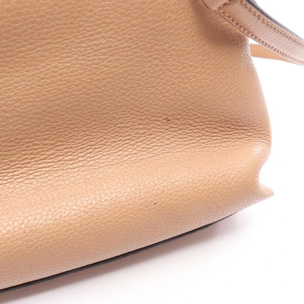 GUCCI Authentic Cream Leather Bamboo Bag - Picture 13 of 15